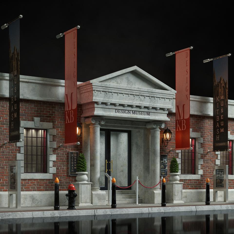 超大商店楼房建筑街道设施3D模型设计素材 Kitbas3D – Storefronts插图12 超大商店楼房建筑街道设施3D模型设计素材 Kitbas3D – Storefronts插图12