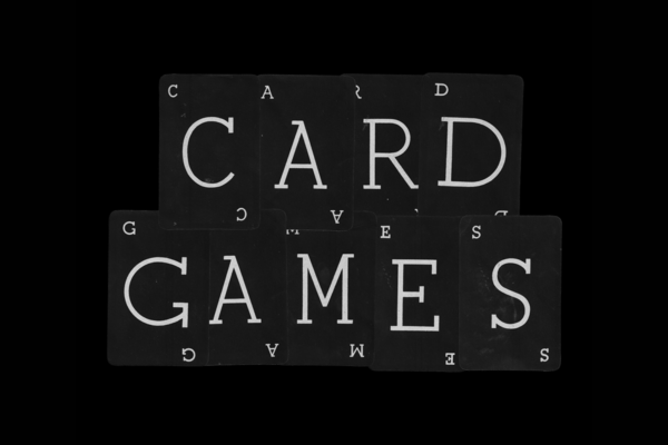 潮流复古老式游戏纸牌卡片大写字母背景PS设计素材 Album Art Assets – Card Games