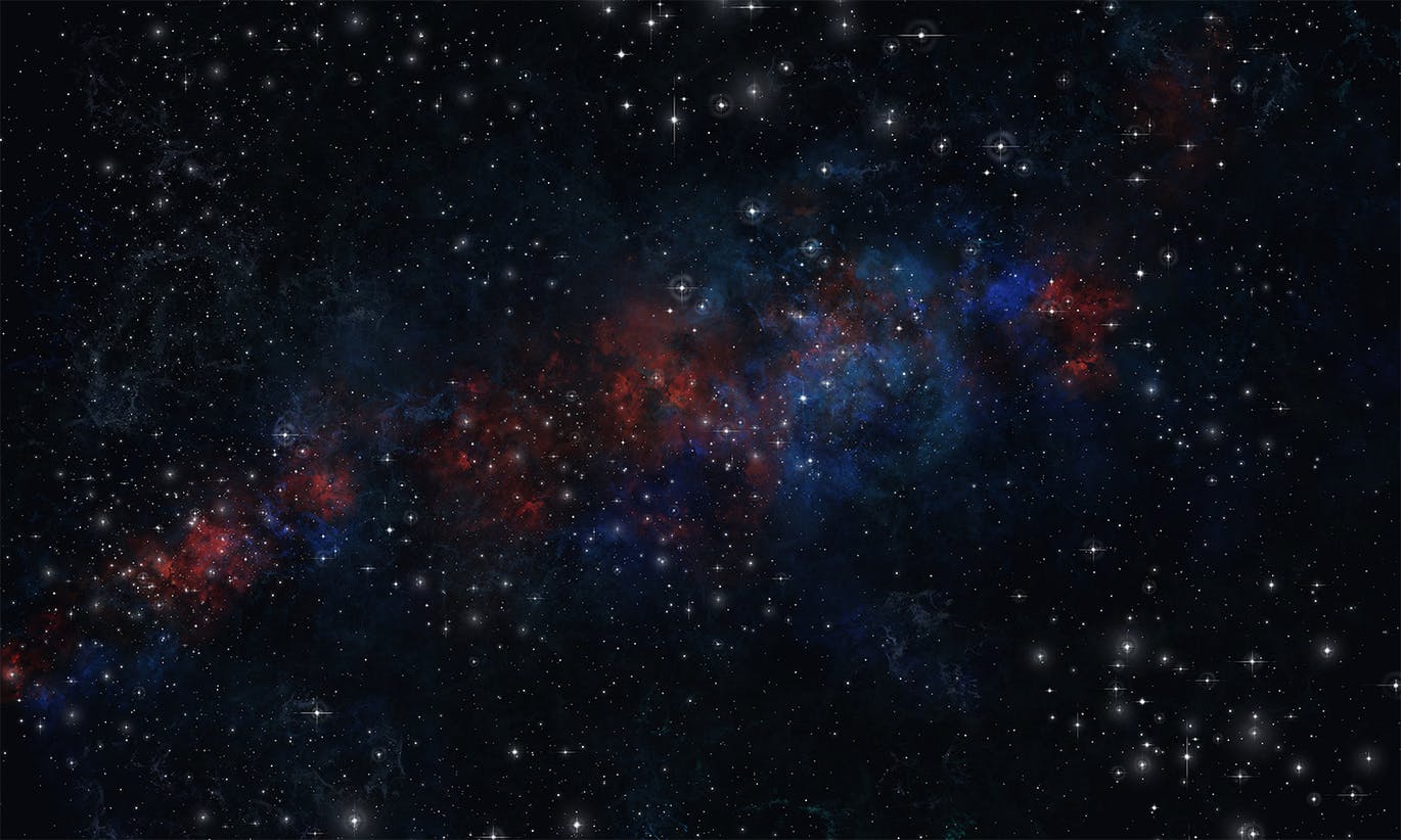 8款逼真太空星云背景图片设计素材 realistic nebula backgrounds