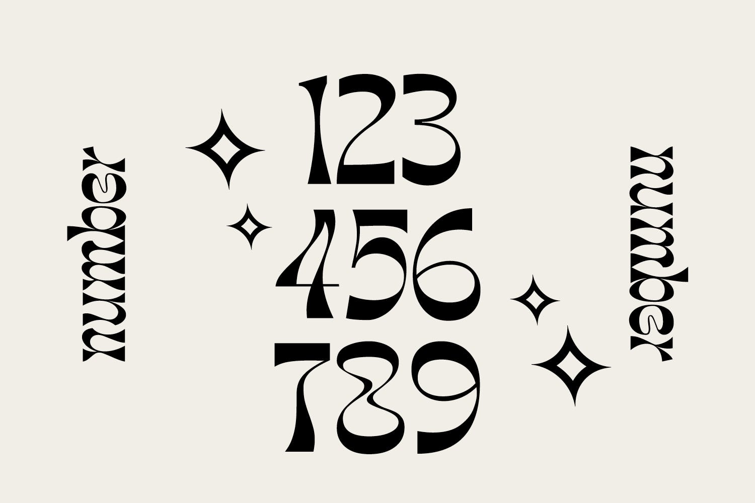 复古逆反差海报品牌徽标logo设计无衬线英文字体 Morgy Font插图8