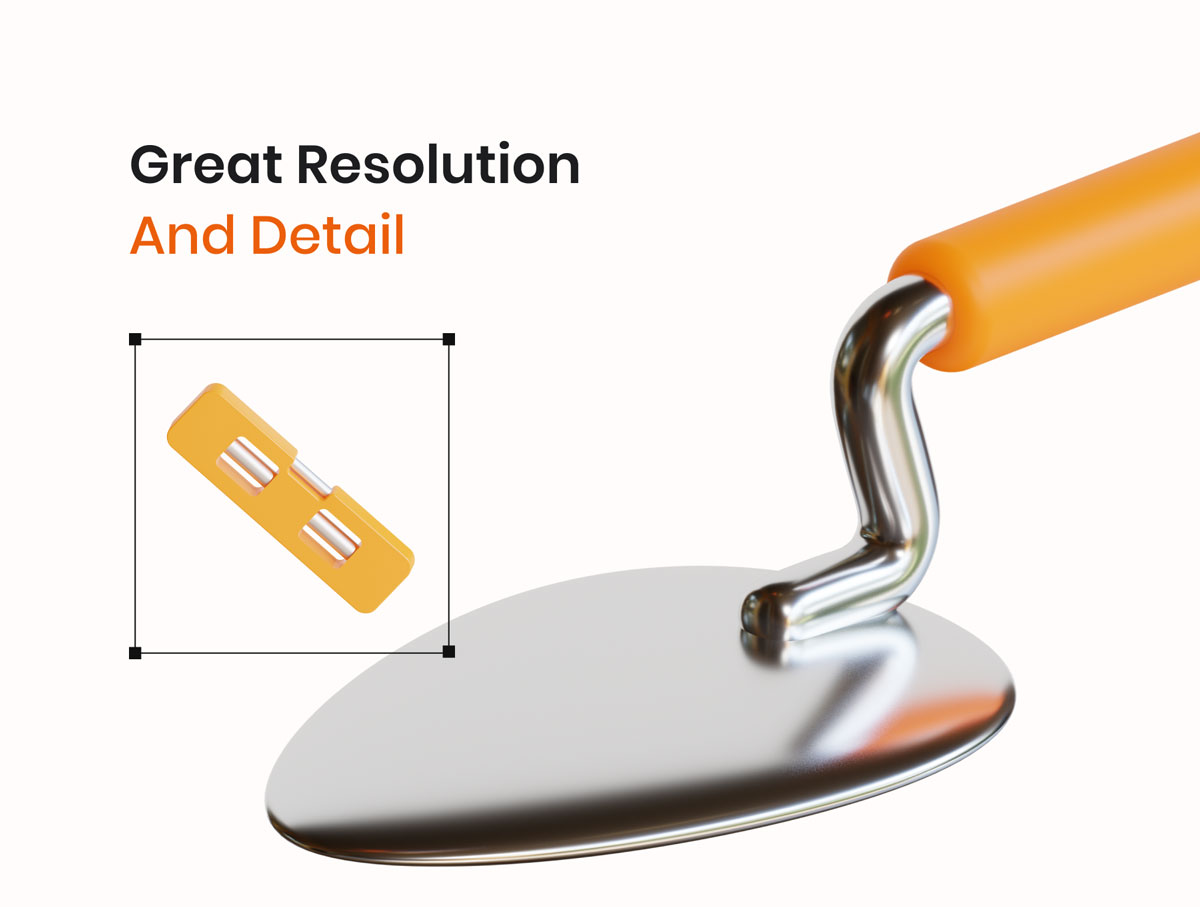 20个高级工业产品3D图标设计素材 Mantools – Construction Tools 3D Icons插图5