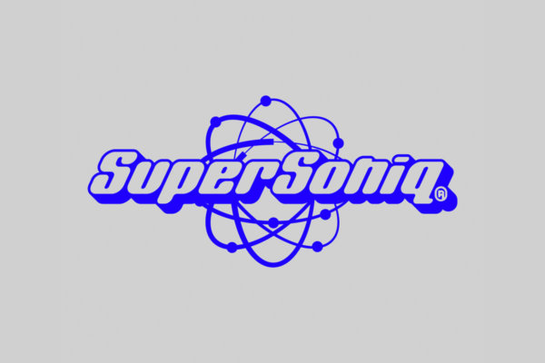 未来赛博朋克机能科技感潮流卡通趣味个性标题Logo设计英文字体素材 SuperSoniq Typeface