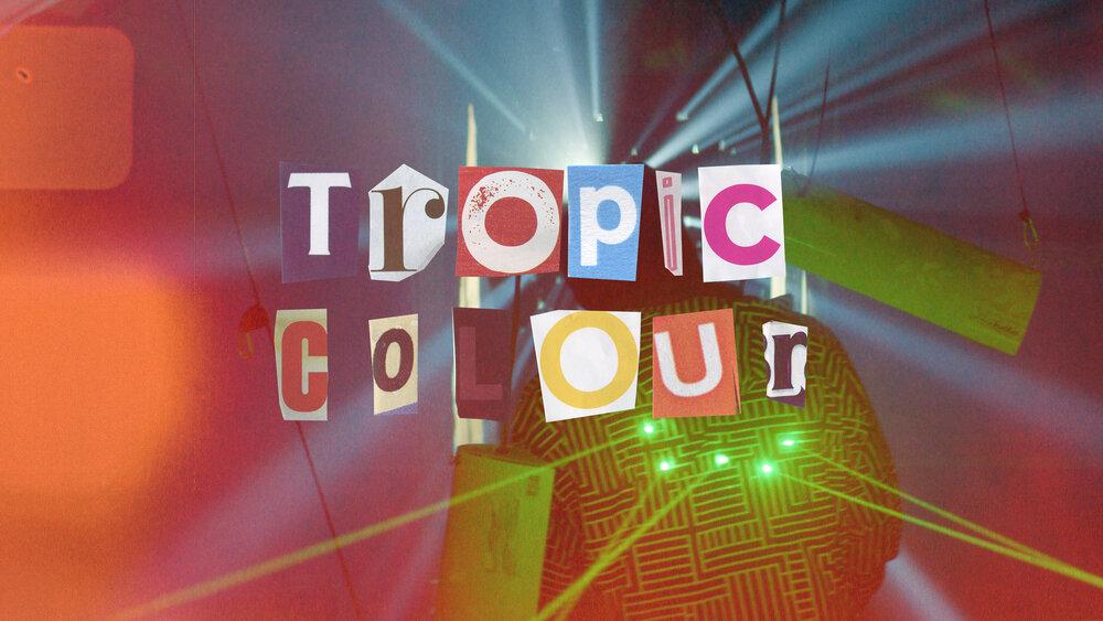 300+复古波普艺术剪纸拼贴字母数字动画视频图片设计素材套装 Tropic Colour – Cutout Letters & Numbers插图1