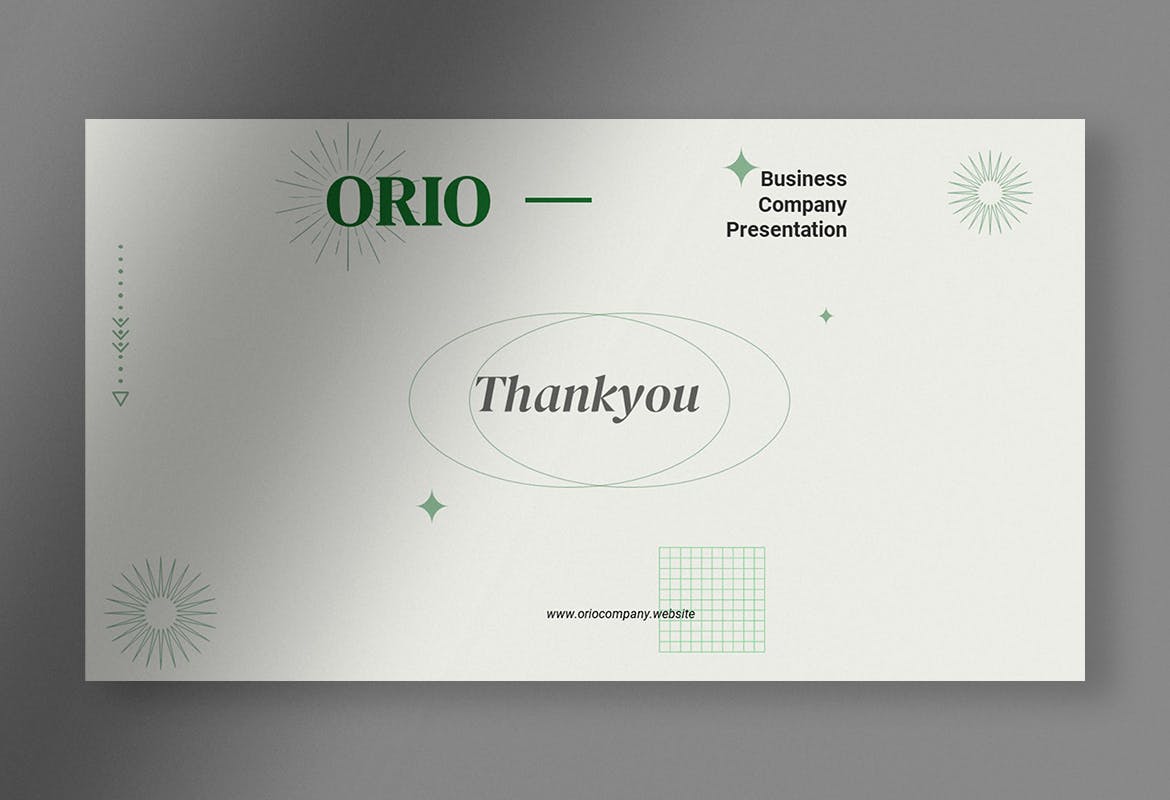 现代优雅公司简介提案简报演示文稿设计模板 Orio – Company Profile Presentation PPT Template插图11