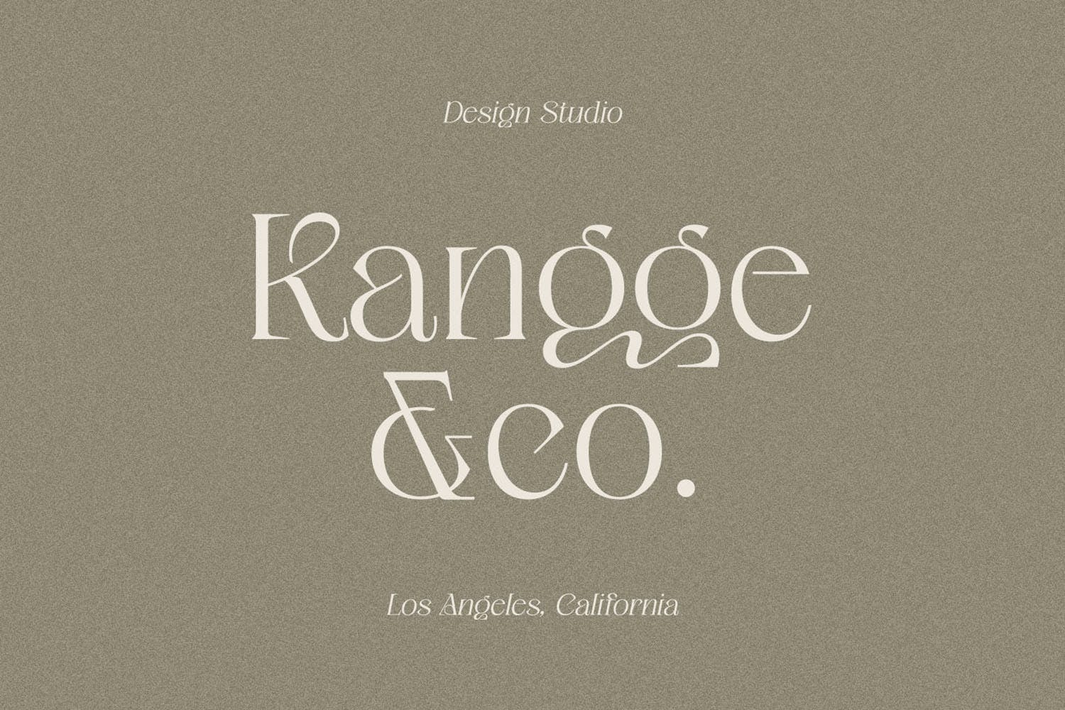 现代优雅品牌标题包装设计衬线英文字体 Ageya – Modern Elegant Serif Font插图3