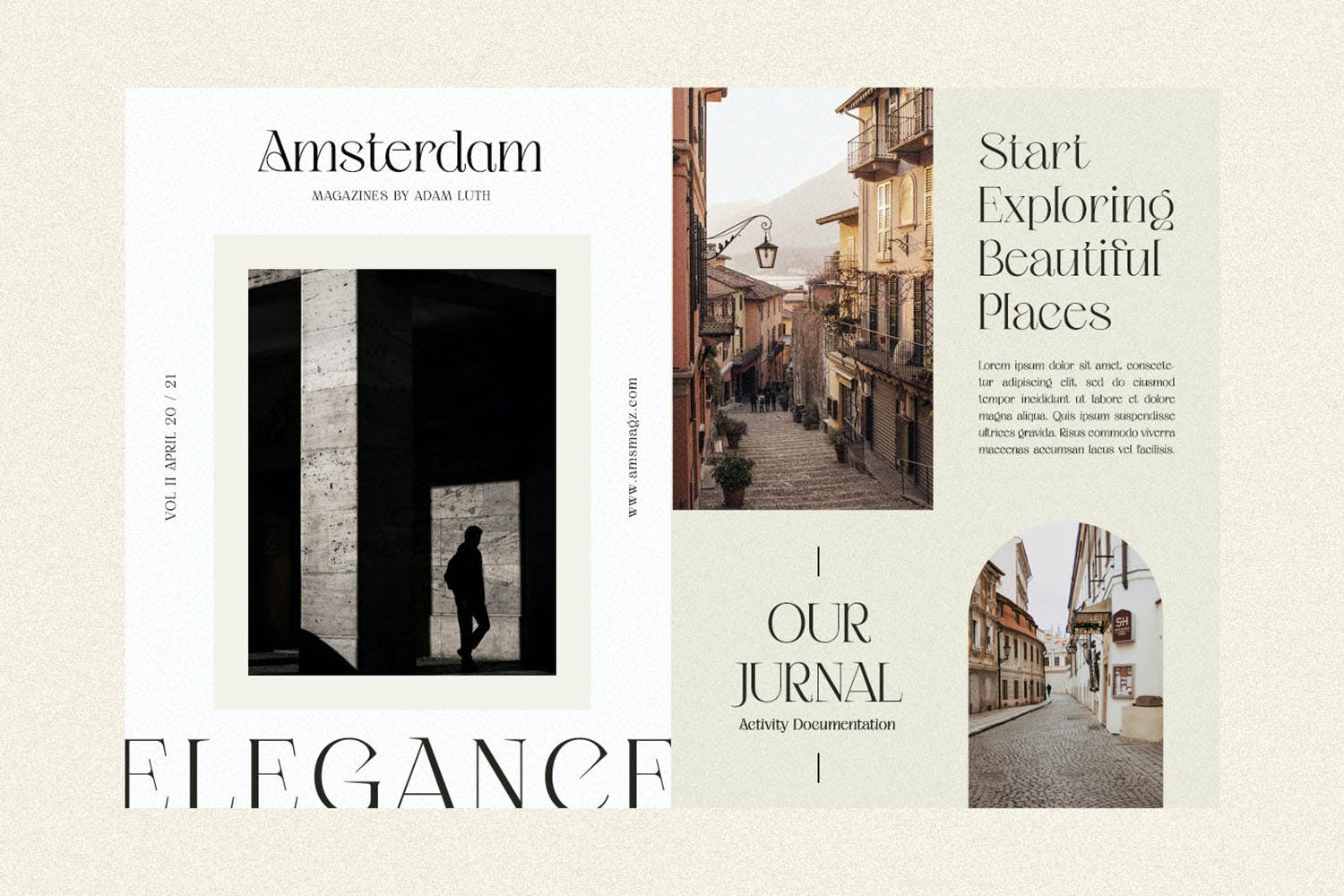 现代优雅品牌标题包装设计衬线英文字体 Ageya – Modern Elegant Serif Font插图6