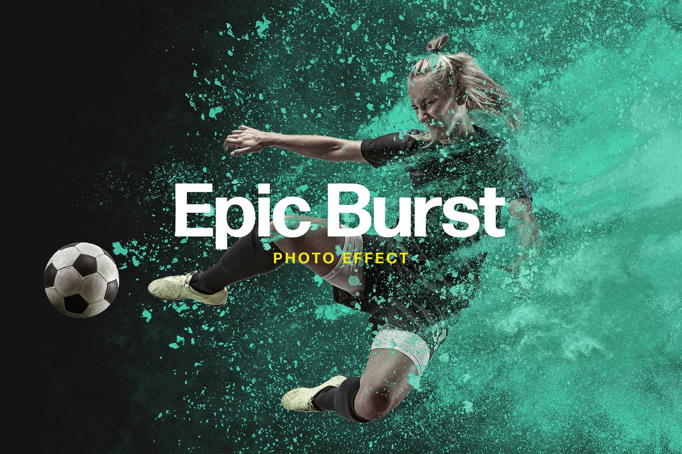炫酷粉末爆炸效果图片处理特效Ps样式素材 Epic Burst Photo Effect插图 炫酷粉末爆炸效果图片处理特效Ps样式素材 Epic Burst Photo Effect插图