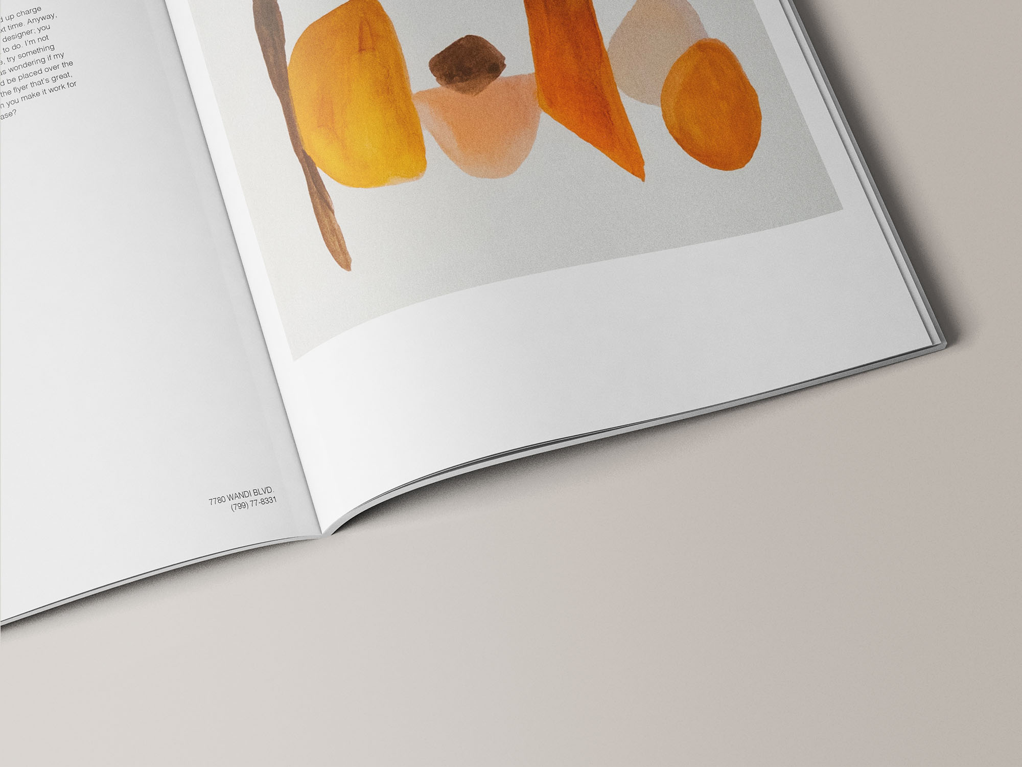 16个多角度A4杂志宣传画册设计展示Ps智能贴图样机模板 16 A4 Magazine Mockups插图11
