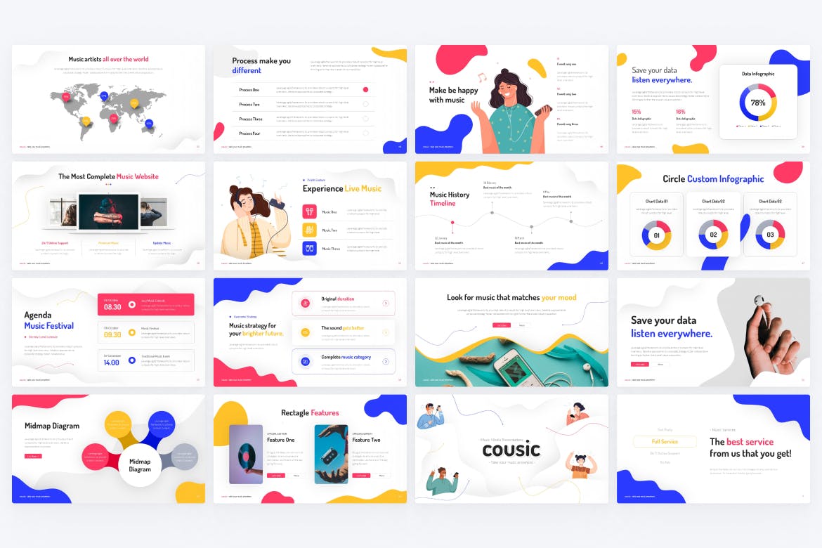 优雅简约企业营销策划提案简报设计信息图表ppt模版 Cousic Media PowerPoint Template插图1 优雅简约企业营销策划提案简报设计信息图表ppt模版 Cousic Media PowerPoint Template插图1