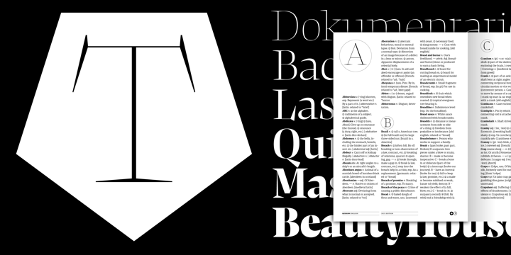 复古罗马风格杂志画册设计衬线英文字体家族 NewsSerif Font Family插图2 复古罗马风格杂志画册设计衬线英文字体家族 NewsSerif Font Family插图2