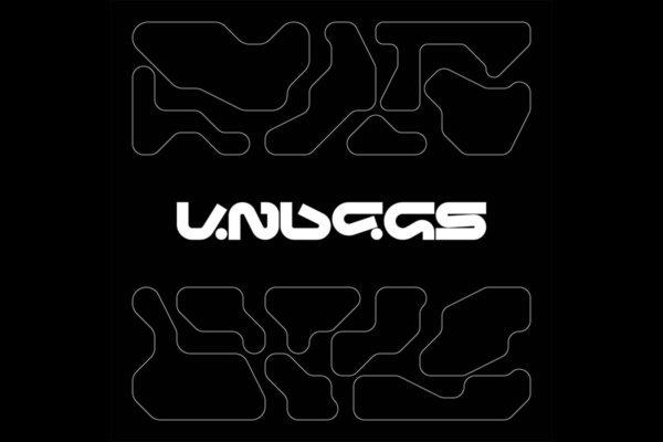 超酷赛博朋克嘻哈电音机能标题Logo设计无衬线英文字体素材 Studio Innate – Unbegs Font