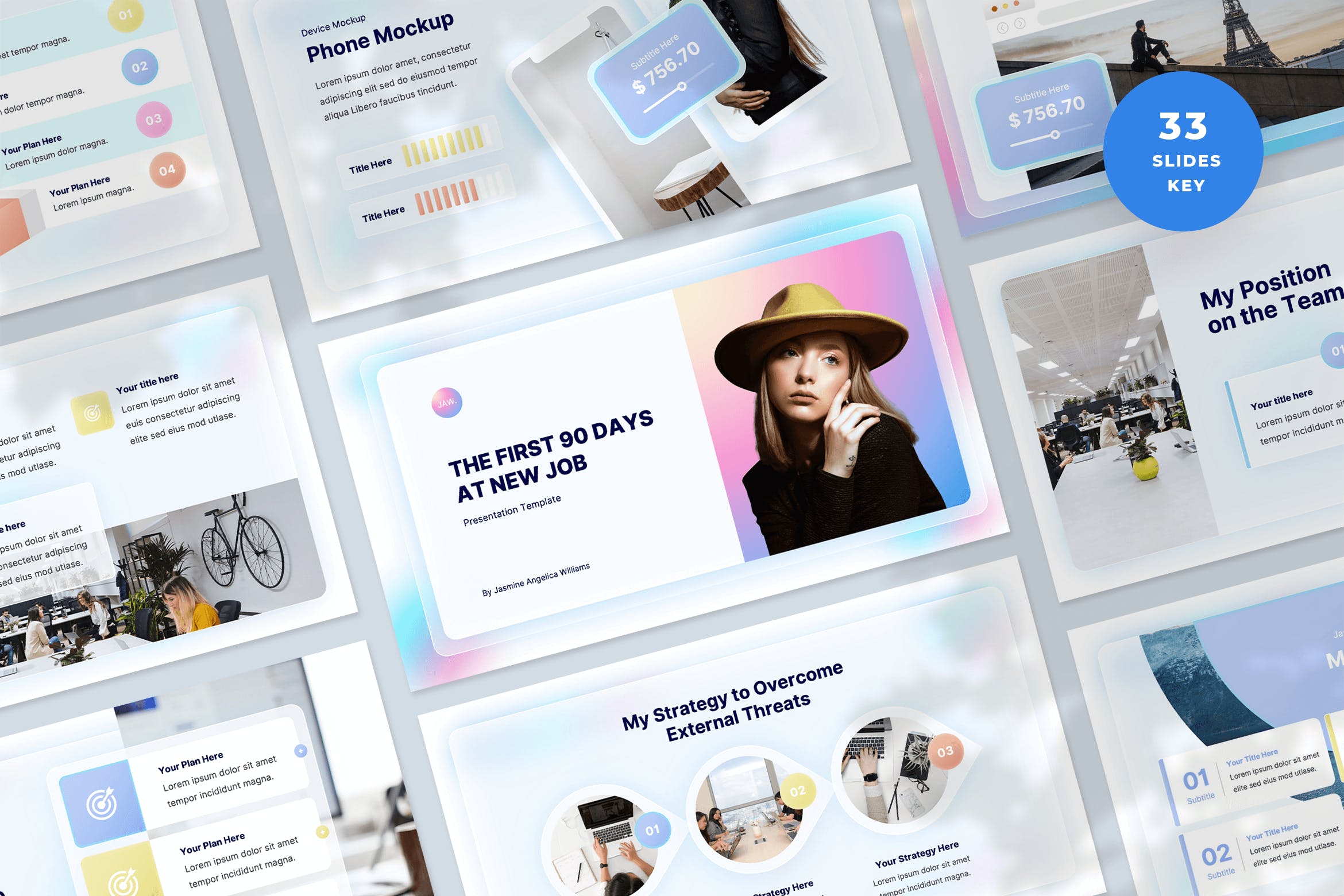 现代企业营销策划提案简报设计ppt+keynote模板 First 90 Days Plan ppt+keynote Template插图 现代企业营销策划提案简报设计ppt+keynote模板 First 90 Days Plan ppt+keynote Template插图