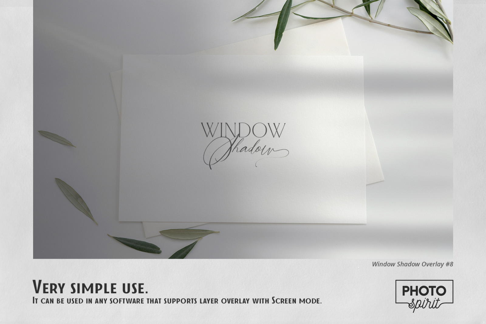 46个华丽窗户阴影叠加背景图片Ps设计素材 Window Shadow Overlays插图5
