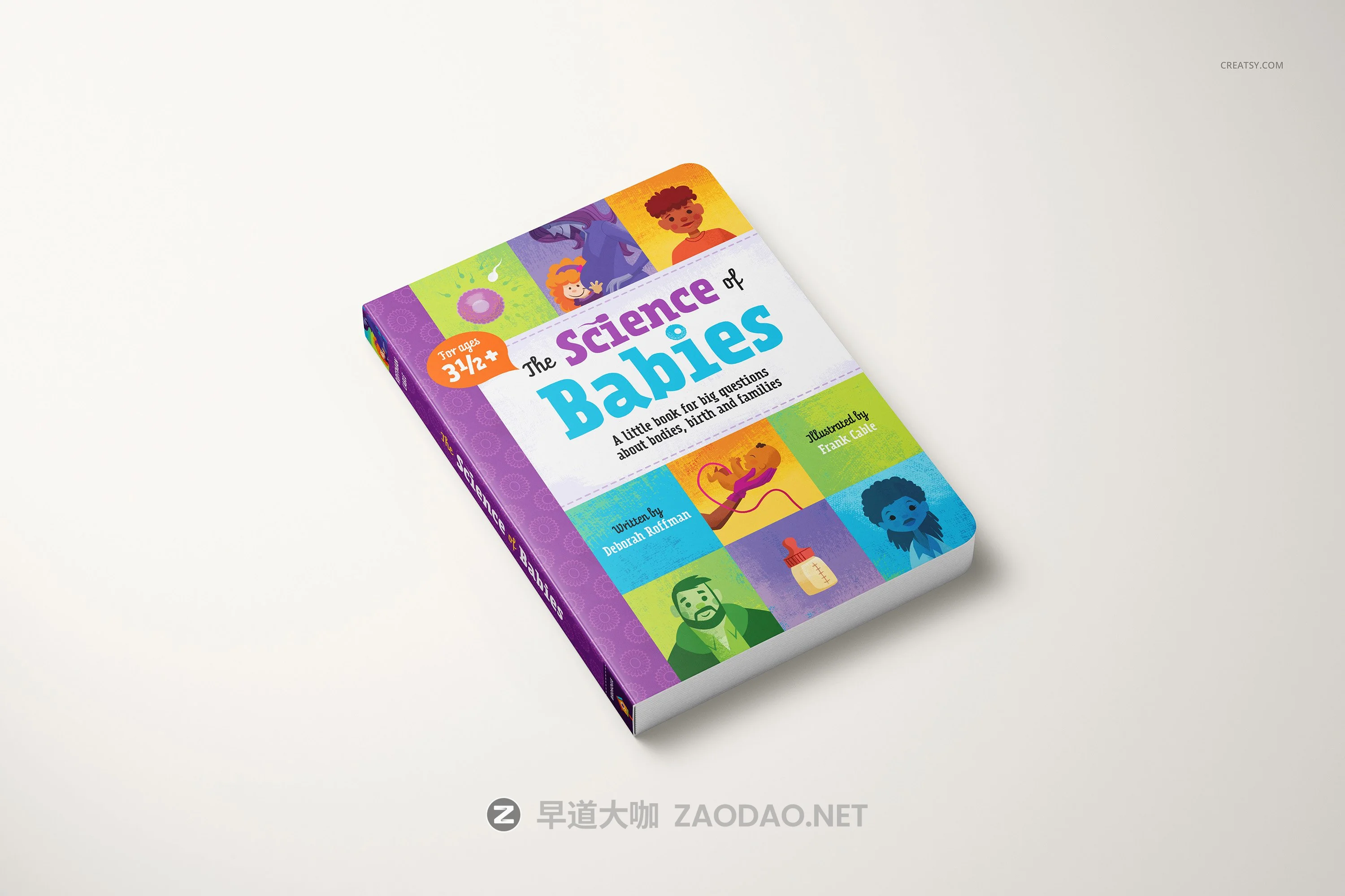 19款时尚硬板纸儿童绘本读物书籍设计Ps智能贴图样机模板合集 Board Book Mockup Set插图17 19款时尚硬板纸儿童绘本读物书籍设计Ps智能贴图样机模板合集 Board Book Mockup Set插图17