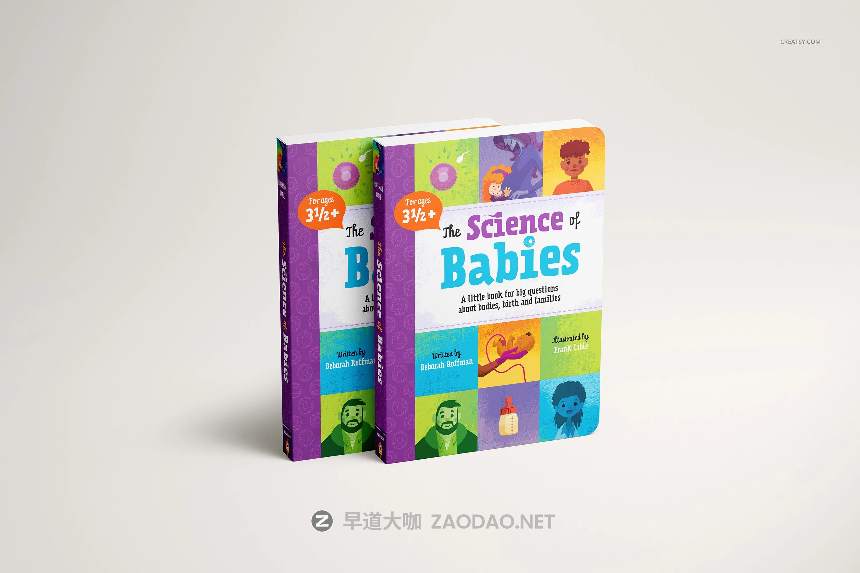 19款时尚硬板纸儿童绘本读物书籍设计Ps智能贴图样机模板合集 Board Book Mockup Set插图18 19款时尚硬板纸儿童绘本读物书籍设计Ps智能贴图样机模板合集 Board Book Mockup Set插图18