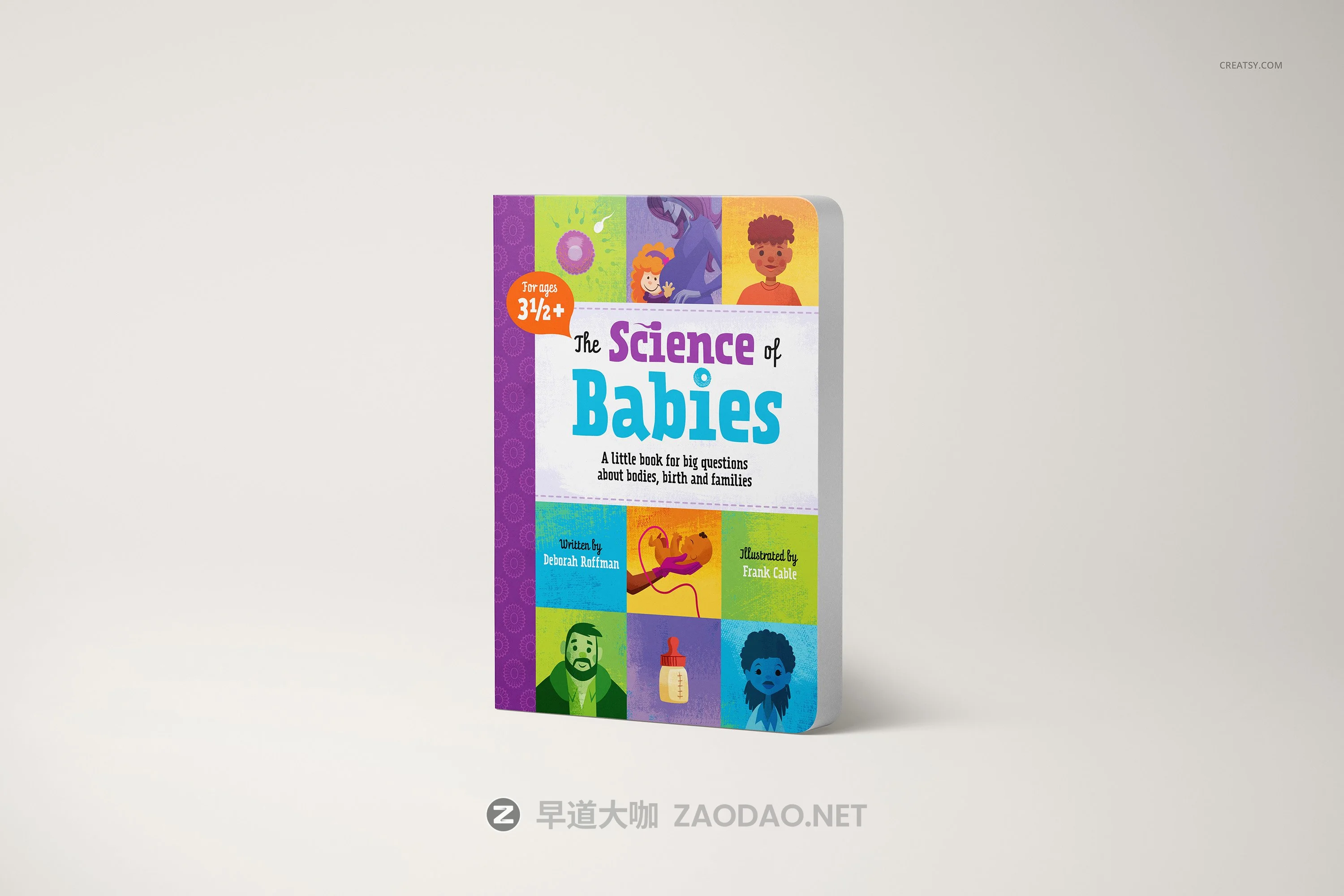 19款时尚硬板纸儿童绘本读物书籍设计Ps智能贴图样机模板合集 Board Book Mockup Set插图7 19款时尚硬板纸儿童绘本读物书籍设计Ps智能贴图样机模板合集 Board Book Mockup Set插图7