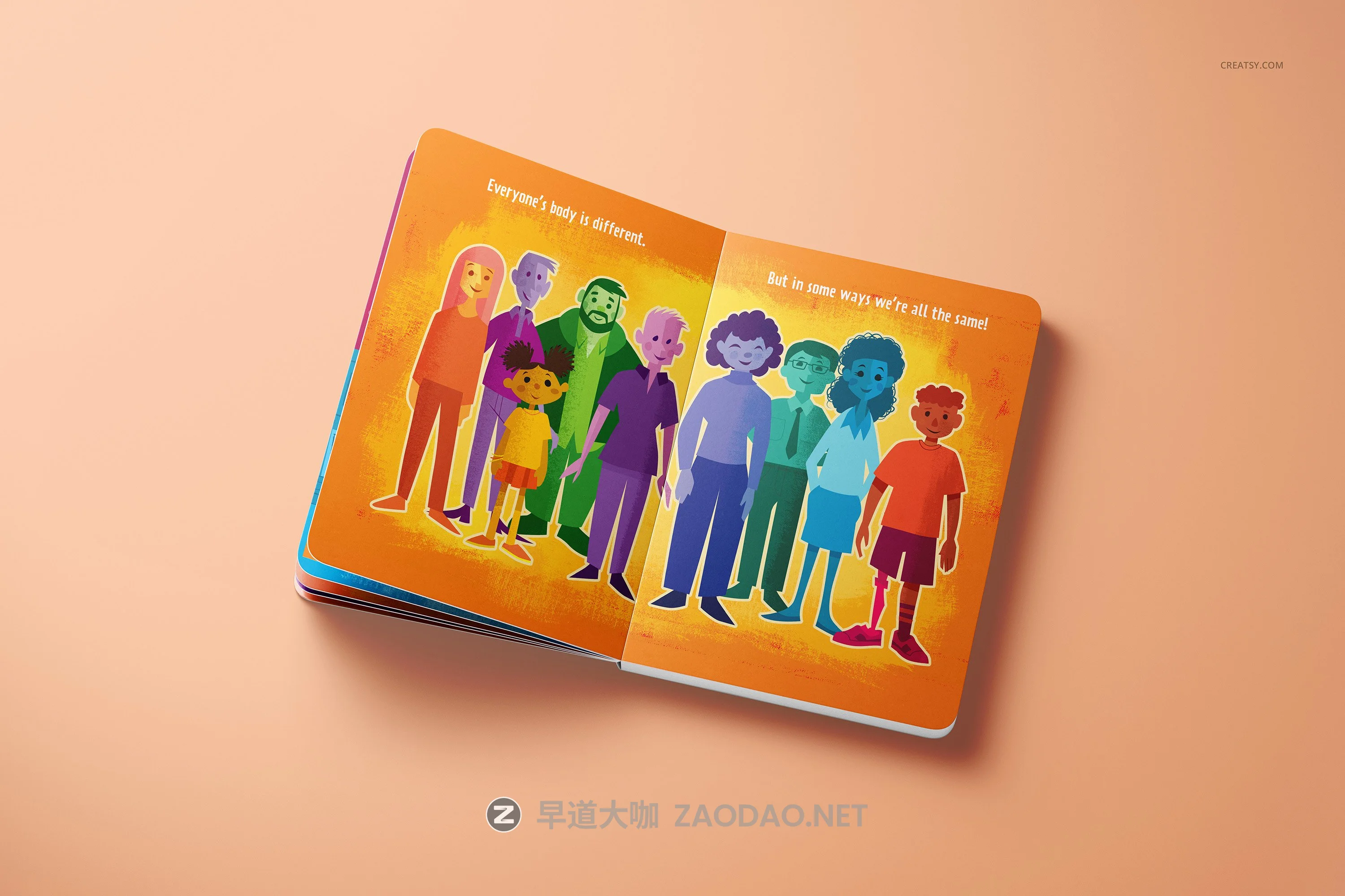19款时尚硬板纸儿童绘本读物书籍设计Ps智能贴图样机模板合集 Board Book Mockup Set插图12 19款时尚硬板纸儿童绘本读物书籍设计Ps智能贴图样机模板合集 Board Book Mockup Set插图12