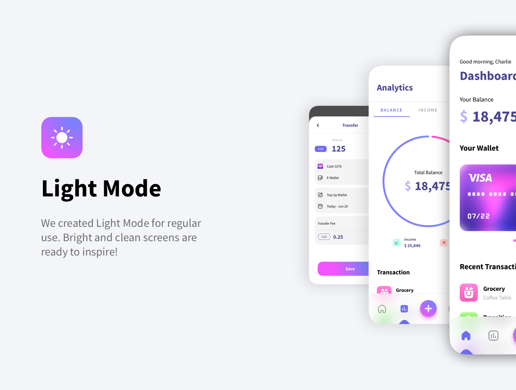 炫酷金融钱包iOS APP应用程序界面设计UI套件 Wallet App – Mobile UI Kits插图6 炫酷金融钱包iOS APP应用程序界面设计UI套件 Wallet App – Mobile UI Kits插图6