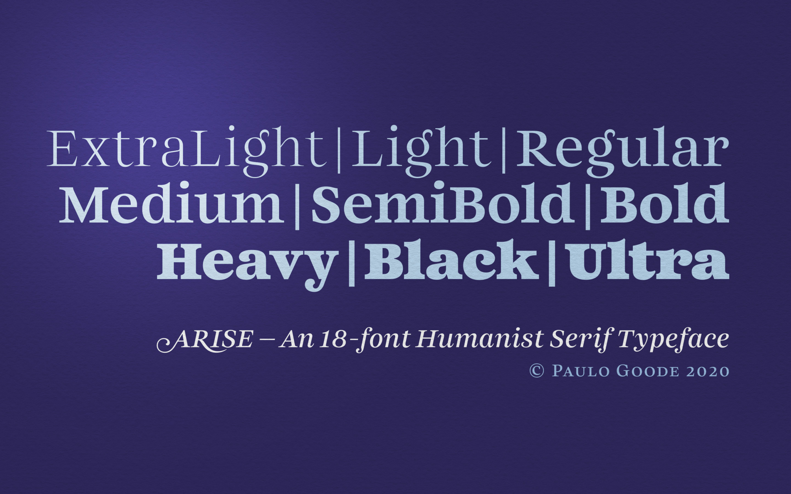 18款复古品牌标题Logo设计衬线英文字体家族 Arise Font Family插图2 18款复古品牌标题Logo设计衬线英文字体家族 Arise Font Family插图2