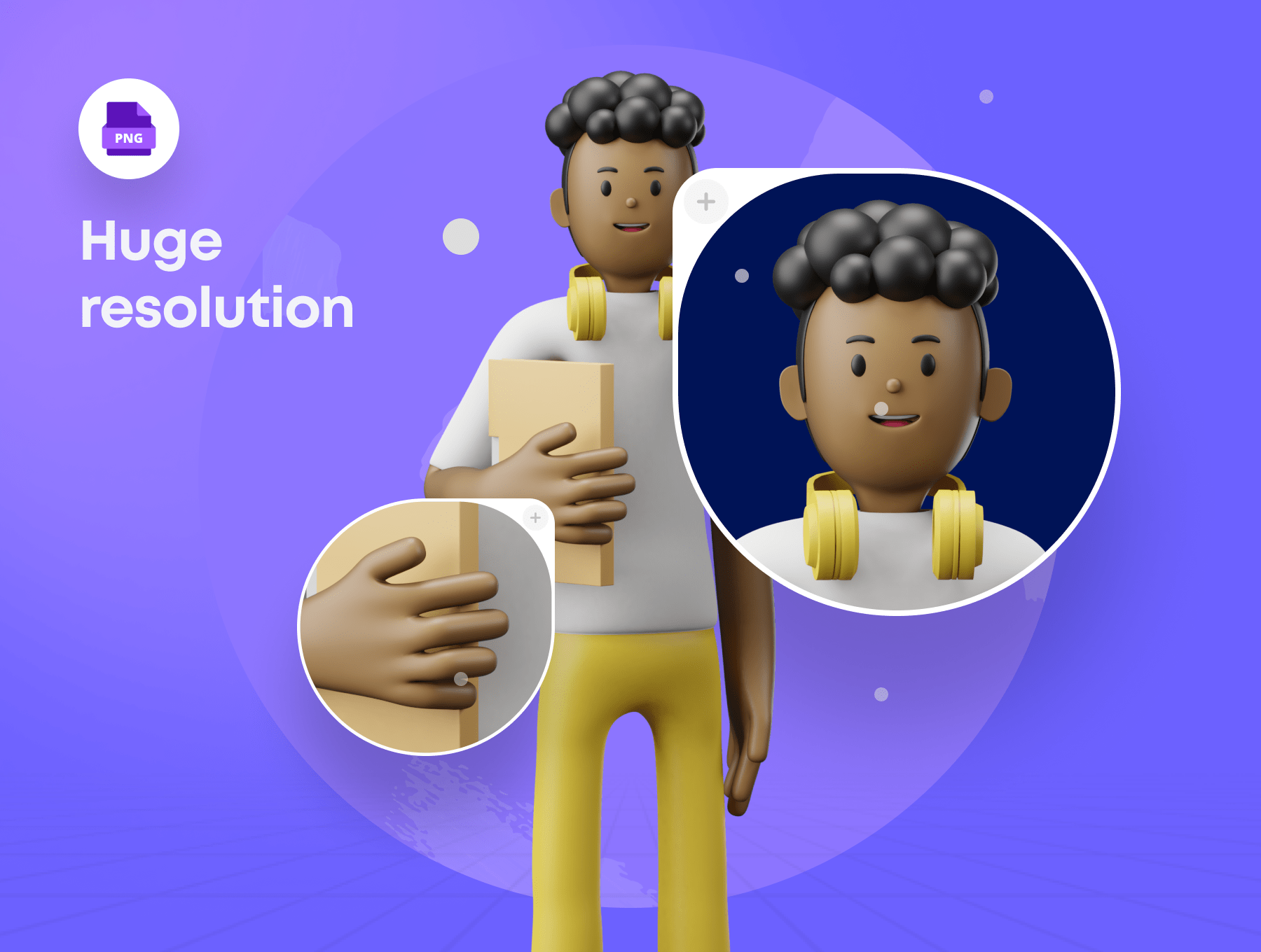 工作场景卡通3D人物角色插图包 3D Illustration Character Pack插图2 工作场景卡通3D人物角色插图包 3D Illustration Character Pack插图2