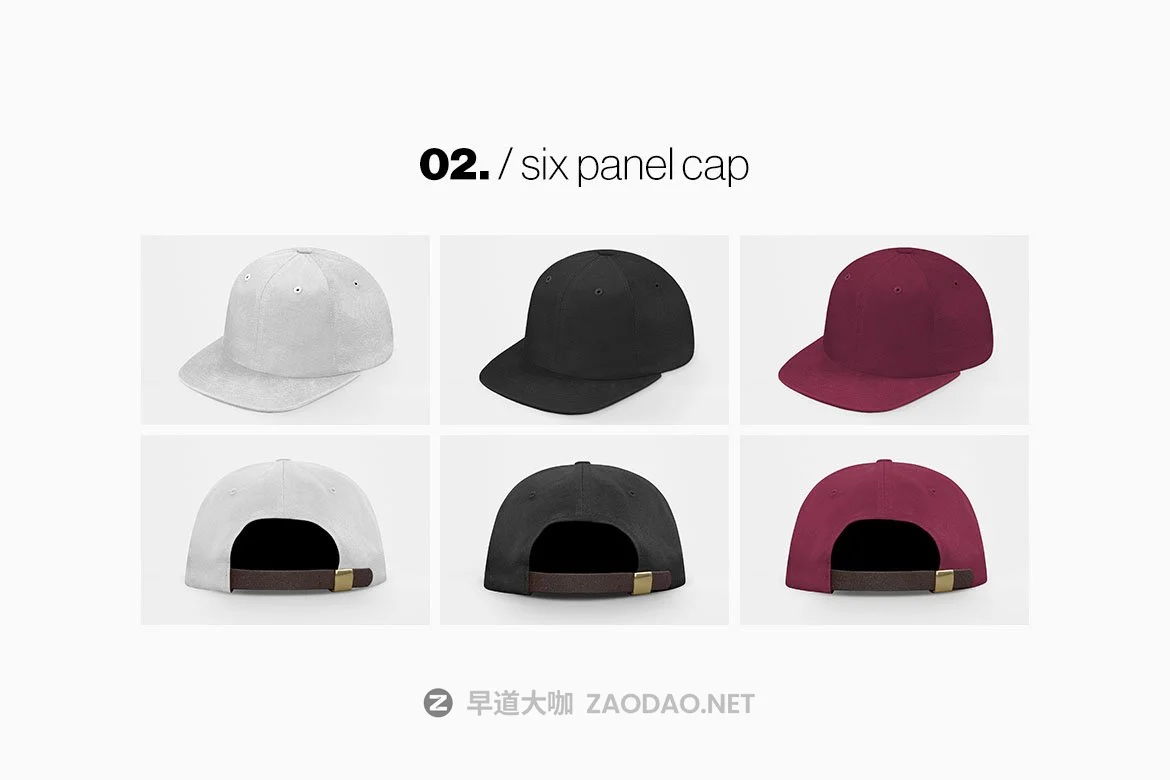 14款棒球帽设计贴图样机模板素材 Baseball Hat Full Cap Trucker Mockup插图5 14款棒球帽设计贴图样机模板素材 Baseball Hat Full Cap Trucker Mockup插图5