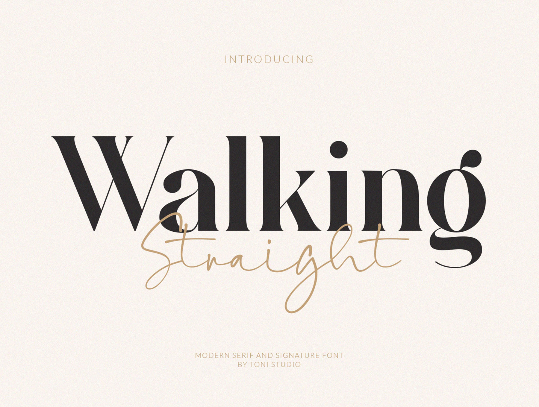 现代经典品牌标题徽标Logo设计衬线英文字体素材包 Walking Straight Font插图 现代经典品牌标题徽标Logo设计衬线英文字体素材包 Walking Straight Font插图