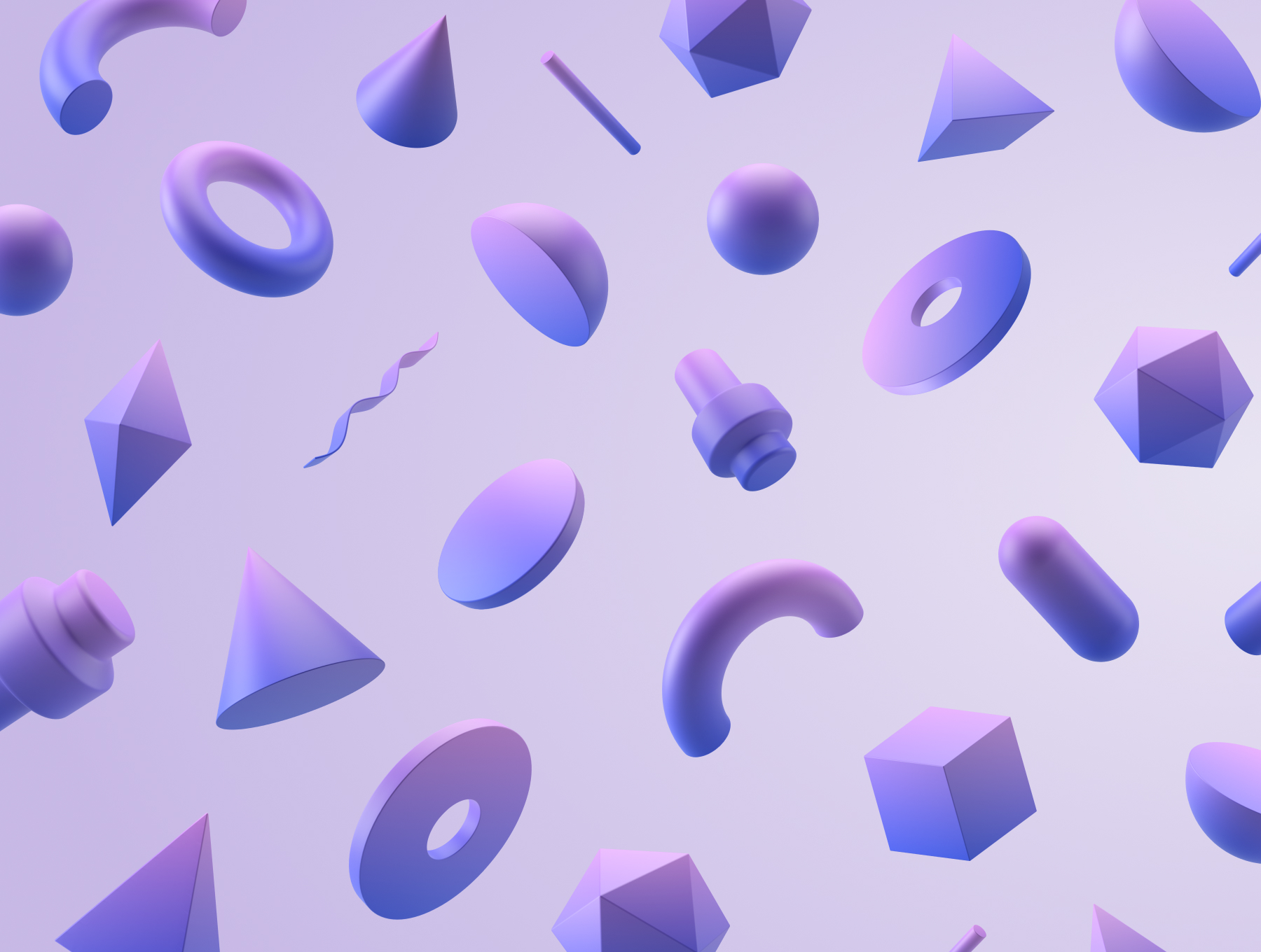 高级3d立体几何图标ui界面设计素材3dgeometricobjectsvol1