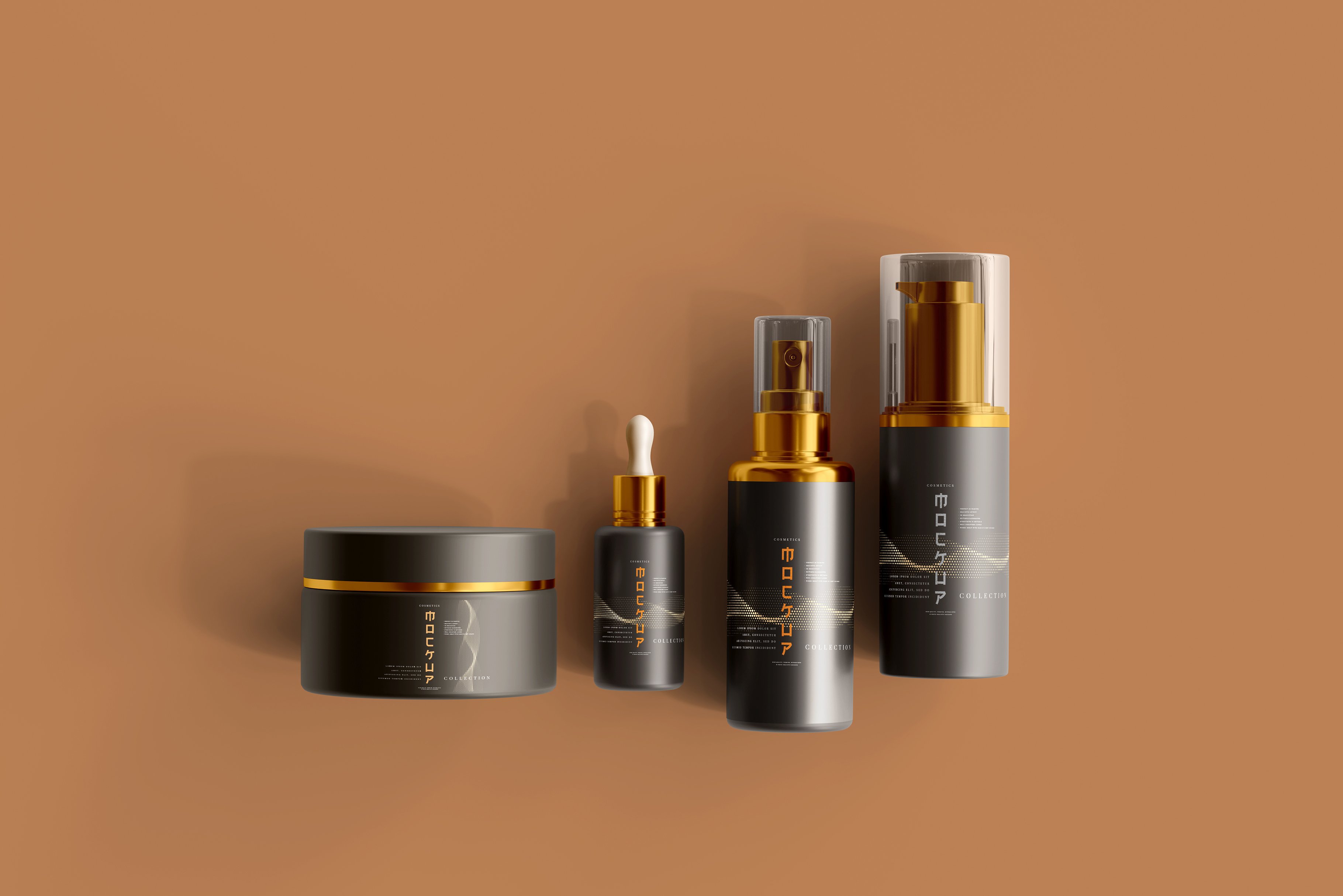102款品牌化妆品包装标签设计展示Ps贴图样机素材 100+ Cosmetic Branding Mockups插图1 102款品牌化妆品包装标签设计展示Ps贴图样机素材 100+ Cosmetic Branding Mockups插图1