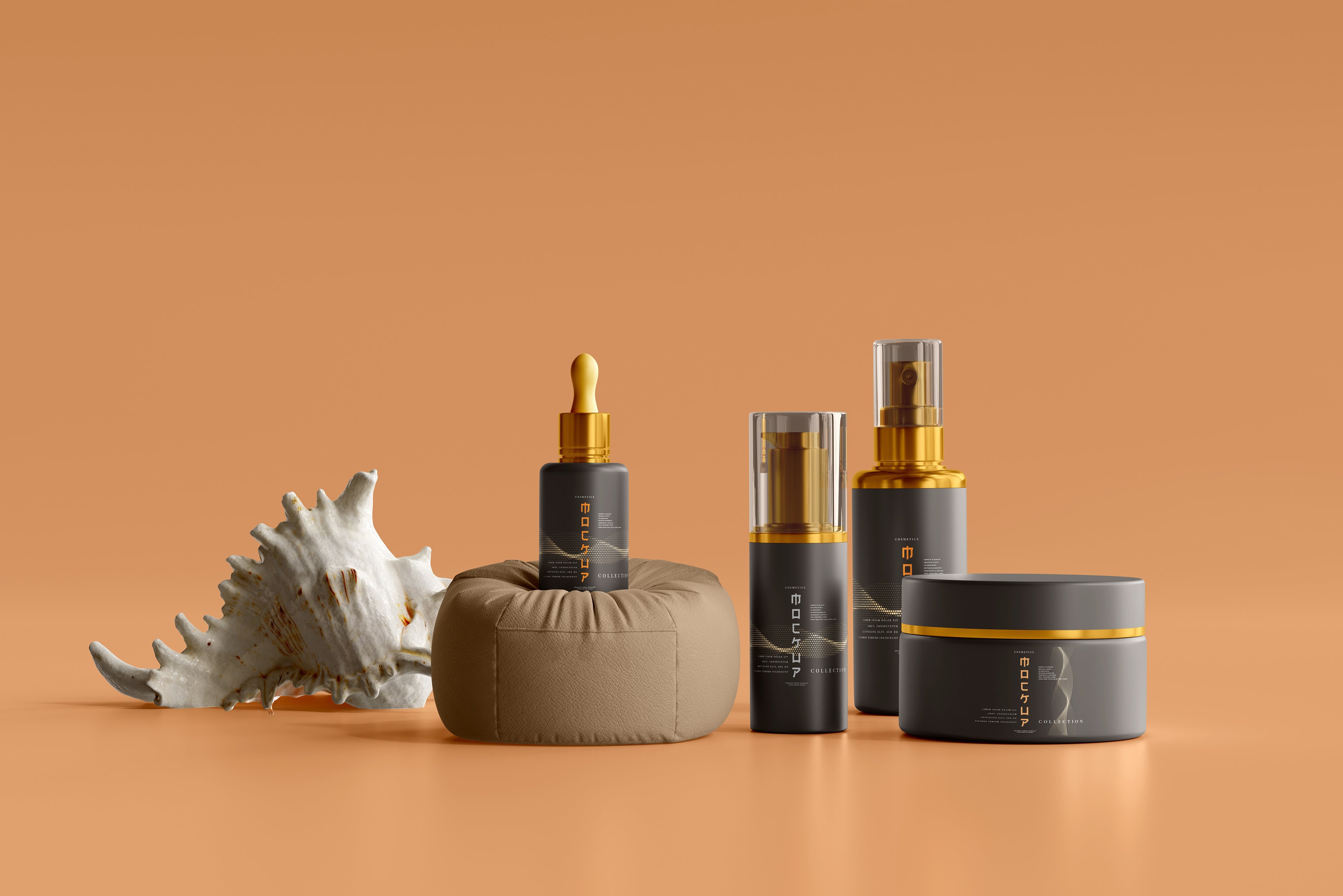 102款品牌化妆品包装标签设计展示Ps贴图样机素材 100+ Cosmetic Branding Mockups插图6 102款品牌化妆品包装标签设计展示Ps贴图样机素材 100+ Cosmetic Branding Mockups插图6