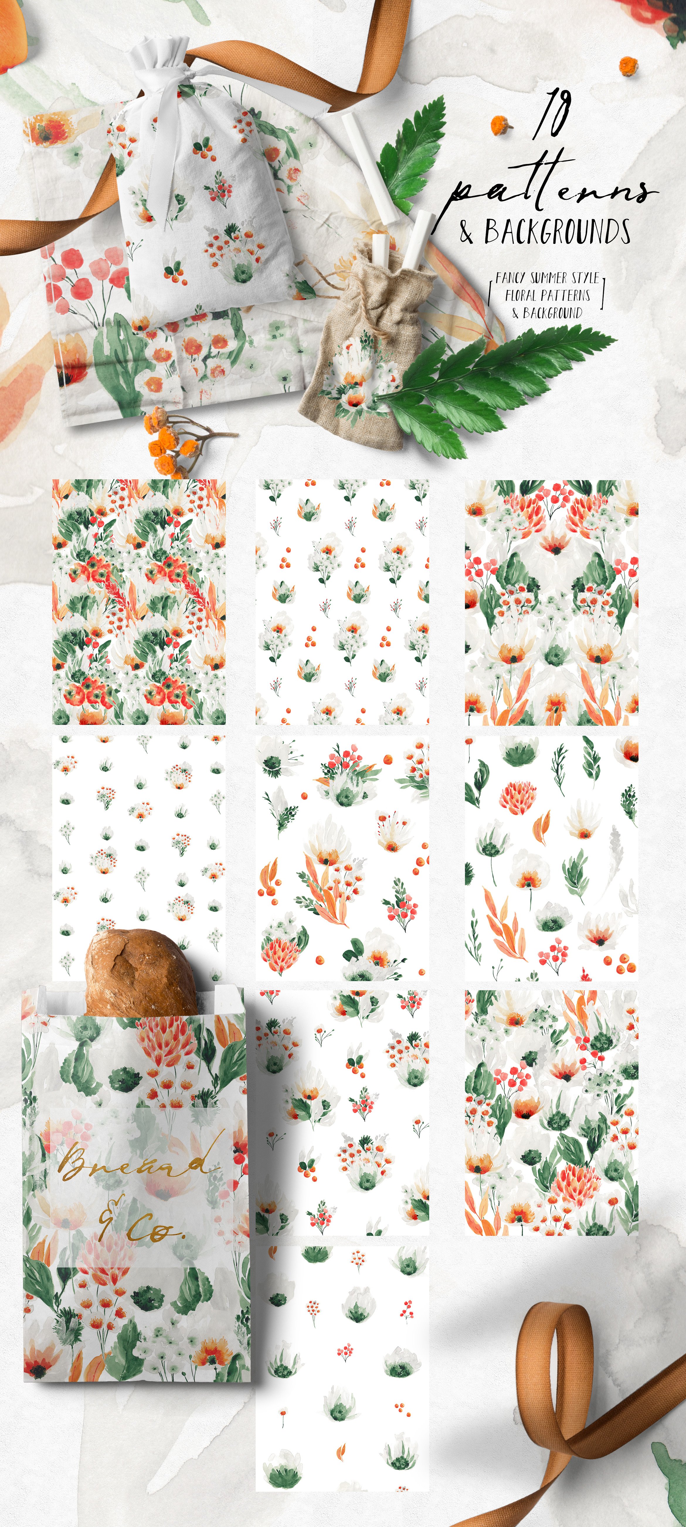 夏季野花花束树叶框架大写字母水彩背景PNG透明图片设计素材 Summer Wildflowers Illustration Pack插图6 夏季野花花束树叶框架大写字母水彩背景PNG透明图片设计素材 Summer Wildflowers Illustration Pack插图6