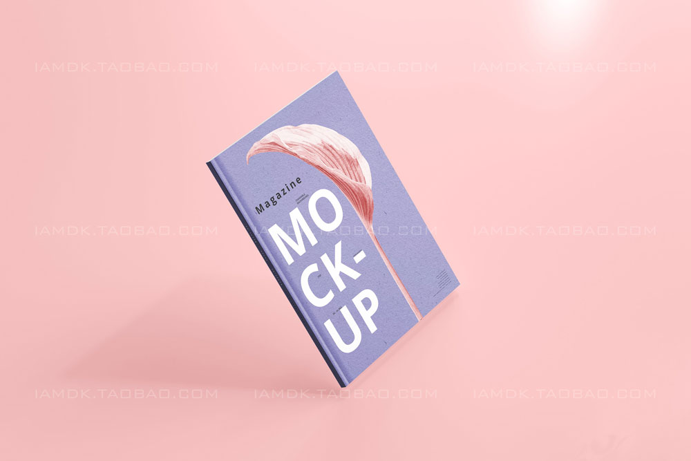 35款时尚产品目录宣传画册书籍封面设计展示Ps智能贴图样机模板 Magazine Mockups插图20