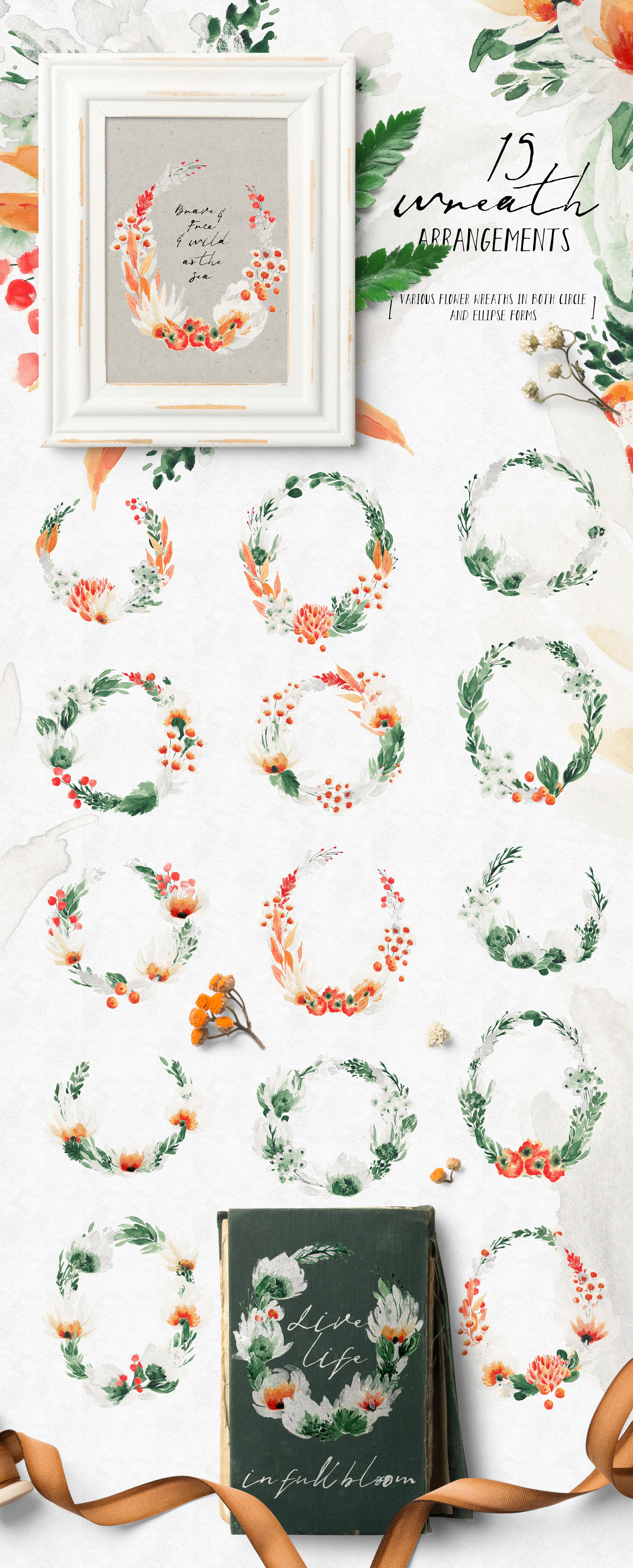 夏季野花花束树叶框架大写字母水彩背景PNG透明图片设计素材 Summer Wildflowers Illustration Pack插图3 夏季野花花束树叶框架大写字母水彩背景PNG透明图片设计素材 Summer Wildflowers Illustration Pack插图3