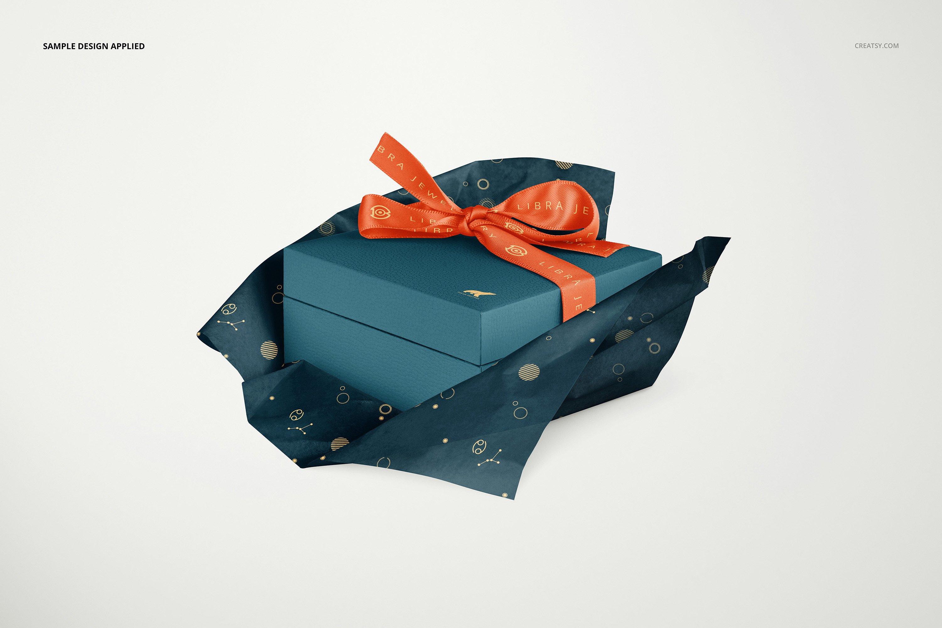 时尚高端珠宝首饰盒包装纸设计Ps智能贴图样机模板素材 Jewelry Wrapping Tissue Paper Mockup插图11 时尚高端珠宝首饰盒包装纸设计Ps智能贴图样机模板素材 Jewelry Wrapping Tissue Paper Mockup插图11