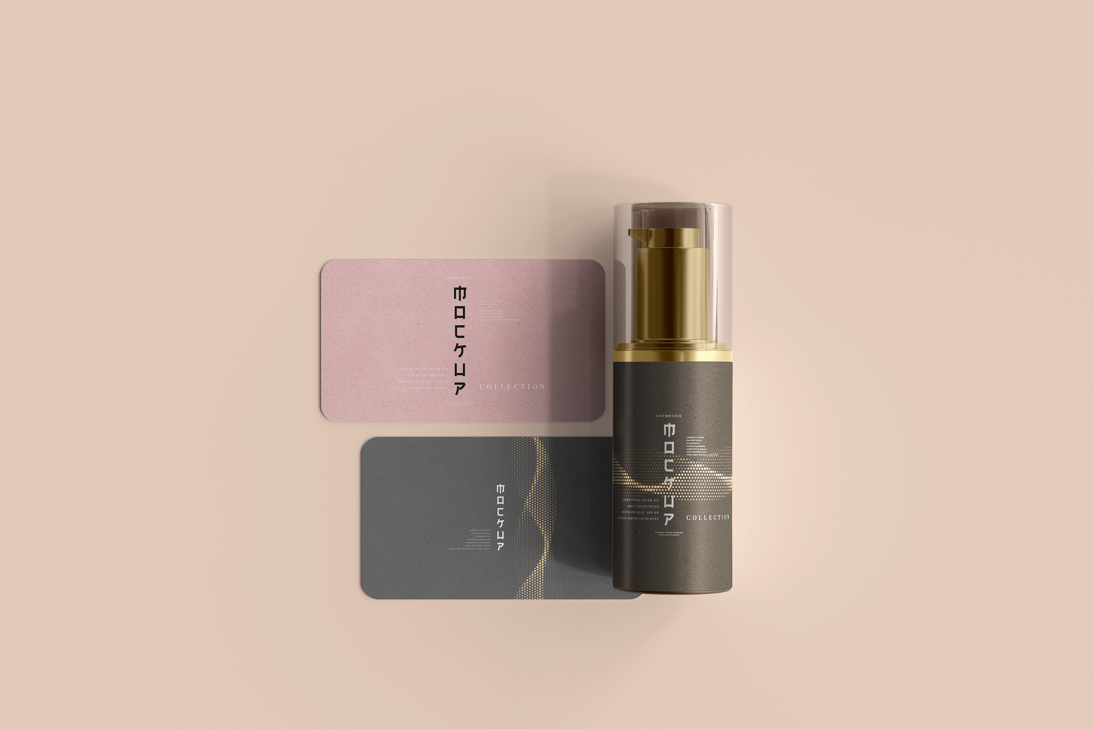 102款品牌化妆品包装标签设计展示Ps贴图样机素材 100+ Cosmetic Branding Mockups插图15 102款品牌化妆品包装标签设计展示Ps贴图样机素材 100+ Cosmetic Branding Mockups插图15