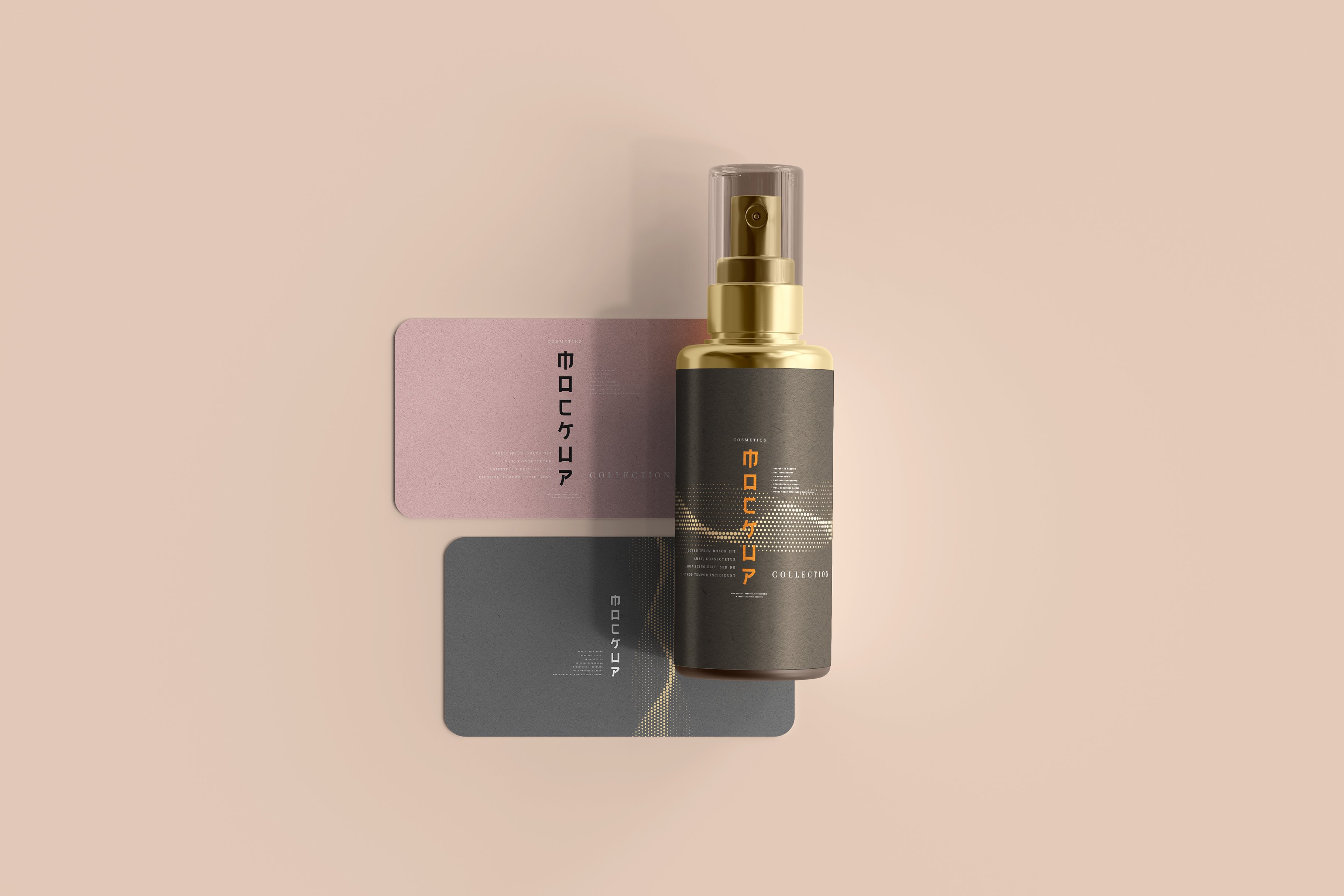 102款品牌化妆品包装标签设计展示Ps贴图样机素材 100+ Cosmetic Branding Mockups插图17 102款品牌化妆品包装标签设计展示Ps贴图样机素材 100+ Cosmetic Branding Mockups插图17
