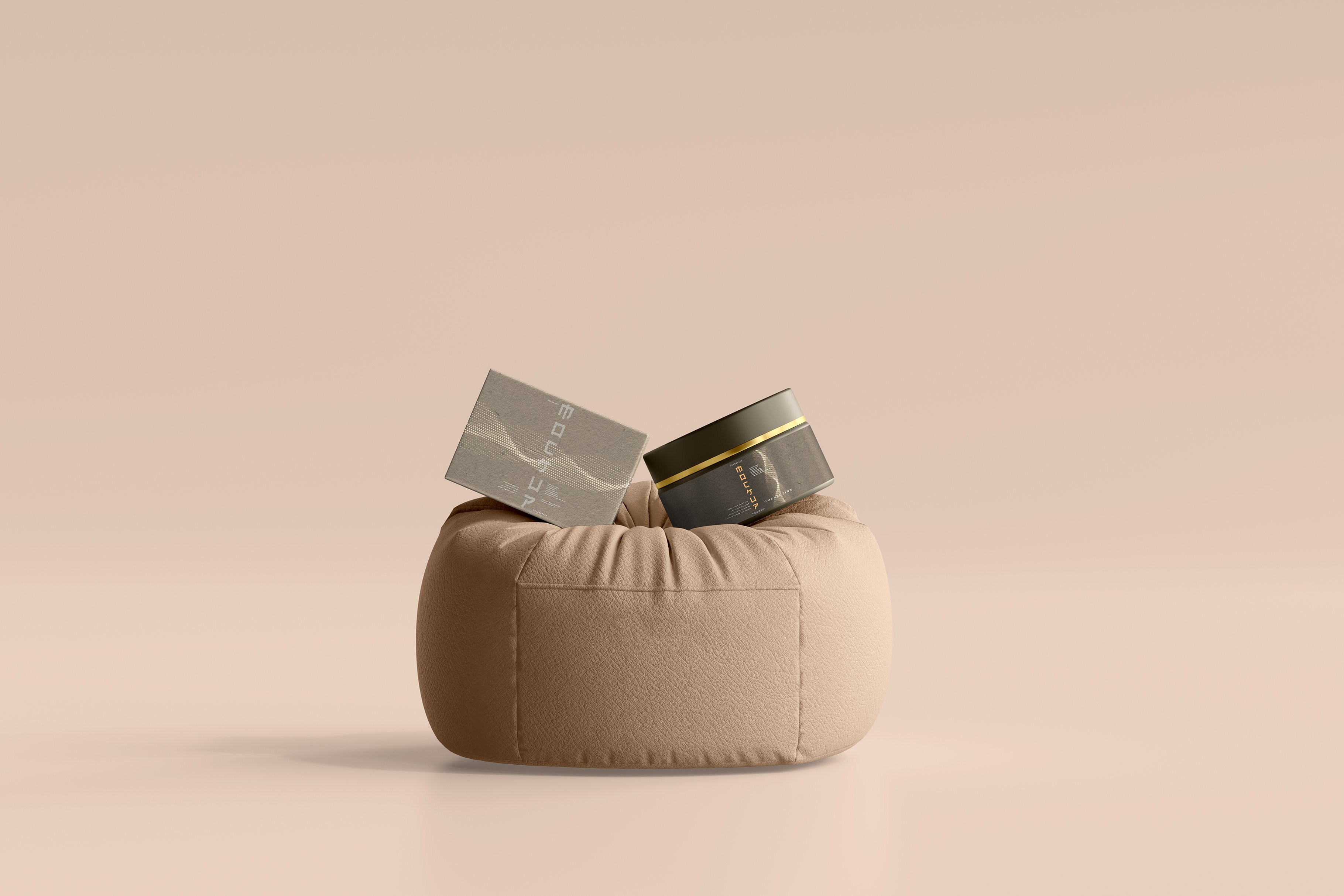 102款品牌化妆品包装标签设计展示Ps贴图样机素材 100+ Cosmetic Branding Mockups插图55 102款品牌化妆品包装标签设计展示Ps贴图样机素材 100+ Cosmetic Branding Mockups插图55