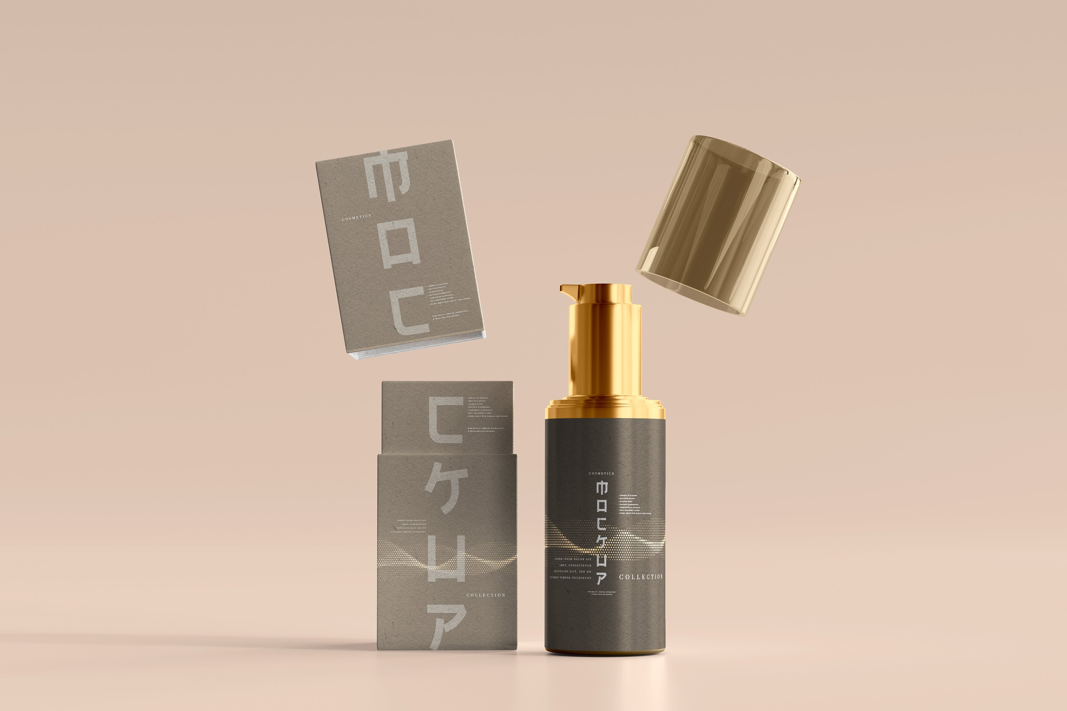 102款品牌化妆品包装标签设计展示Ps贴图样机素材 100+ Cosmetic Branding Mockups插图70 102款品牌化妆品包装标签设计展示Ps贴图样机素材 100+ Cosmetic Branding Mockups插图70