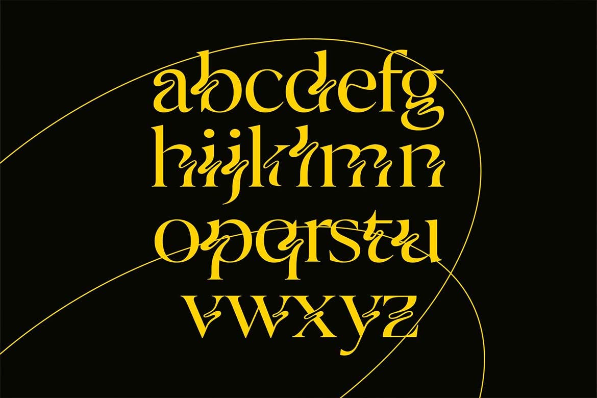 复古海报标识品牌设计衬线英文字体 Zighead Display Font插图6 复古海报标识品牌设计衬线英文字体 Zighead Display Font插图6