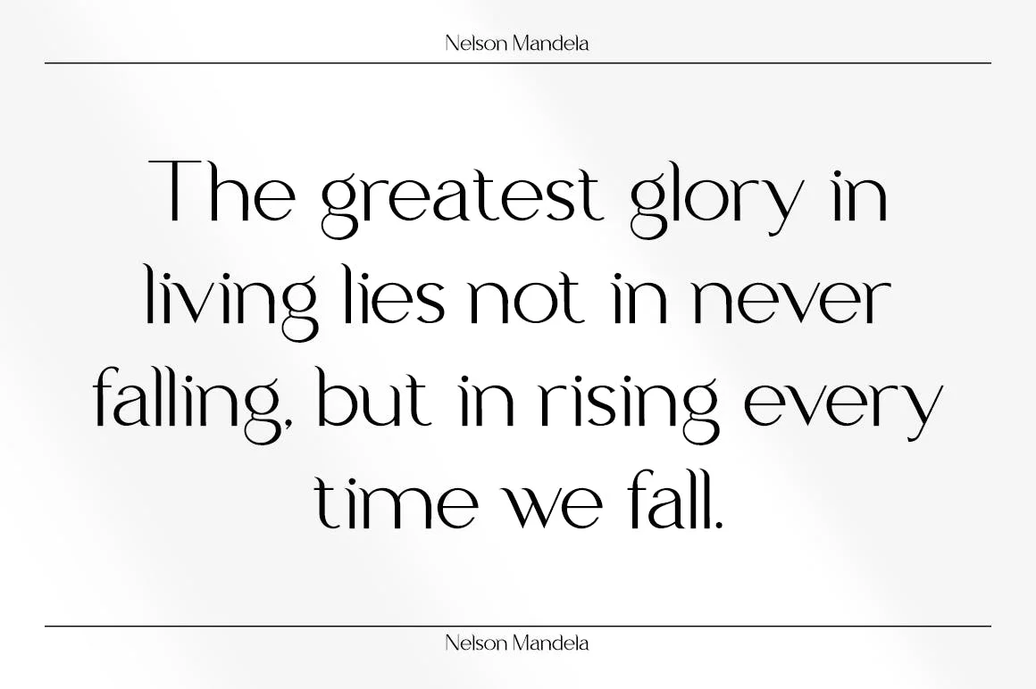 时尚优雅杂志广告标识设计无衬线英文字体 Delirious – Business Font插图7