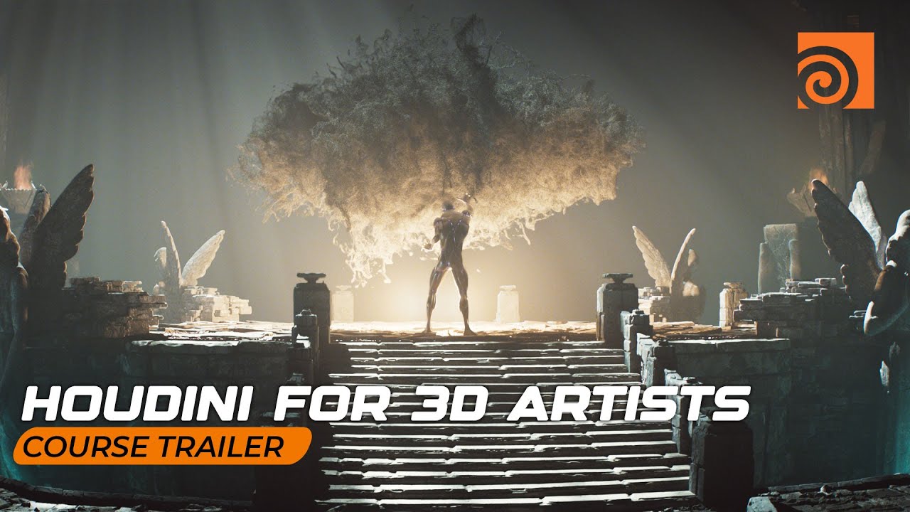 Houdini 佛堂场景建模爆炸冲击波效果渲染3D学习教程 Rebelway – Introduction To Houdini For 3D Artist特色图 Houdini 佛堂场景建模爆炸冲击波效果渲染3D学习教程 Rebelway – Introduction To Houdini For 3D Artist