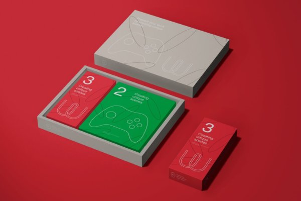 时尚产品包装纸盒设计展示PS贴图样机素材 Paper Boxes Mockup