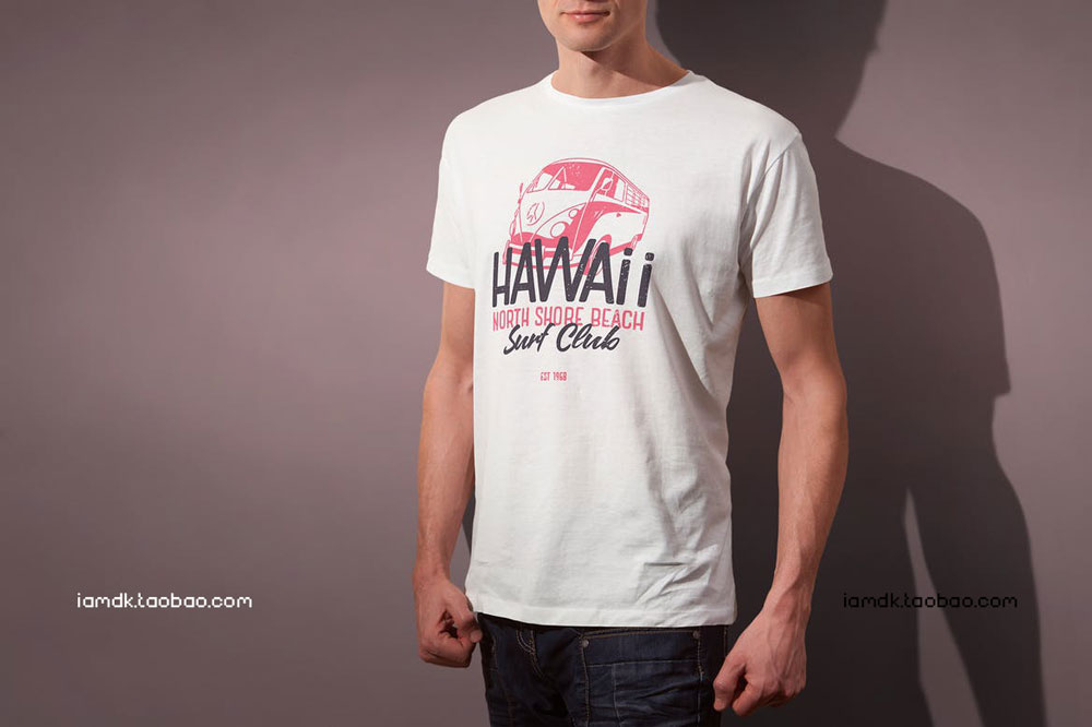 圆领男士半袖T恤印花设计贴图样机PSD模板源文件 Mens Crew Neck T-shirt Mock-up插图3 圆领男士半袖T恤印花设计贴图样机PSD模板源文件 Mens Crew Neck T-shirt Mock-up插图3