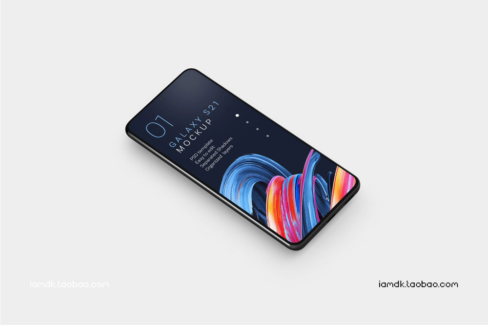 10款安卓三星Galaxy S21网站&APP界面作品设计展示Ps贴图样机模板 Galaxy S21 Mockup Set插图5 10款安卓三星Galaxy S21网站&APP界面作品设计展示Ps贴图样机模板 Galaxy S21 Mockup Set插图5