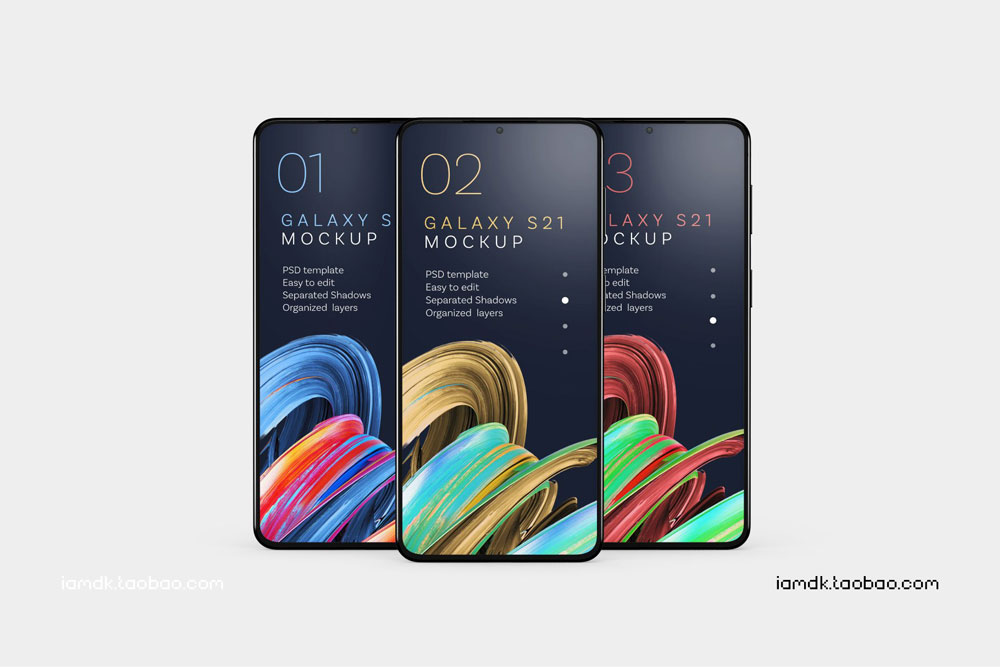 10款安卓三星Galaxy S21网站&APP界面作品设计展示Ps贴图样机模板 Galaxy S21 Mockup Set插图1 10款安卓三星Galaxy S21网站&APP界面作品设计展示Ps贴图样机模板 Galaxy S21 Mockup Set插图1