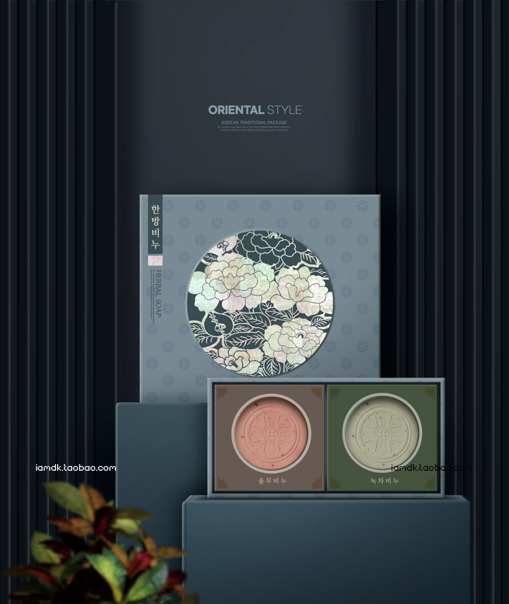 12款中式中国风茶叶白酒包装展板海报设计PSD模板源文件素材 Chinese Style Packaging PSD Template插图5
