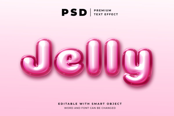 8款时尚3D立体海报标题Logo设计PSD样机模板素材 Psd Text Effect Set Vol 22