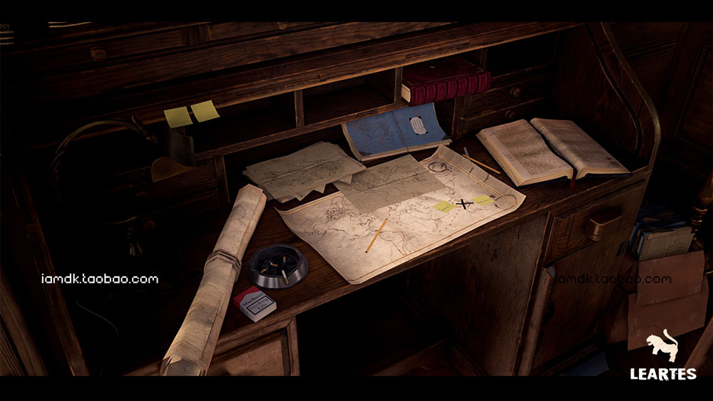 UE模型 78种维多利亚风复古室内装饰环境效果图素材 Unreal Engine – Victorian Interior Environment插图2