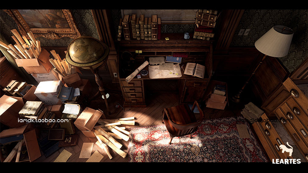UE模型 78种维多利亚风复古室内装饰环境效果图素材 Unreal Engine – Victorian Interior Environment插图5
