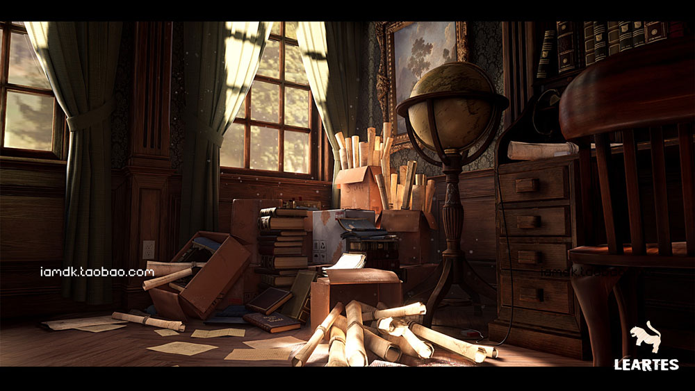 UE模型 78种维多利亚风复古室内装饰环境效果图素材 Unreal Engine – Victorian Interior Environment插图6