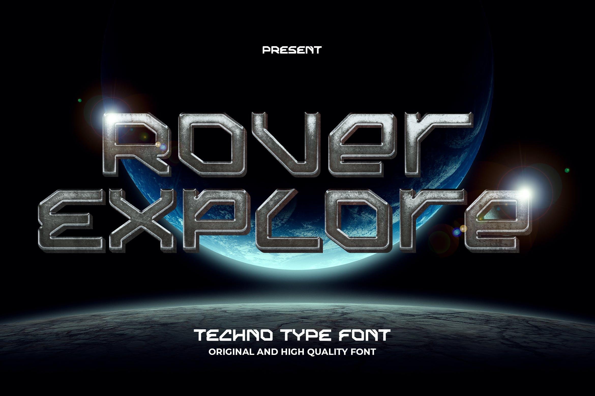 现代杂志海报标题设计无衬线英文字体 Rover Explore – Futuristic Font 现代杂志海报标题设计无衬线英文字体 Rover Explore – Futuristic Font